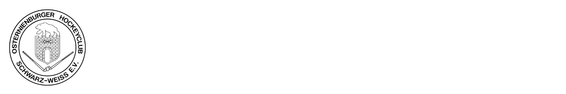 Logo Osternienburger Hockeyclub „Schwarz-Weiß“